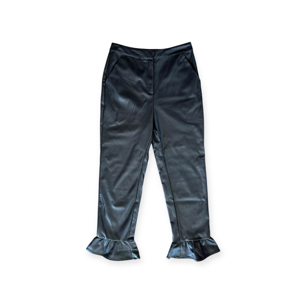 En Saison pants Chic Black  Ruffle Hem small